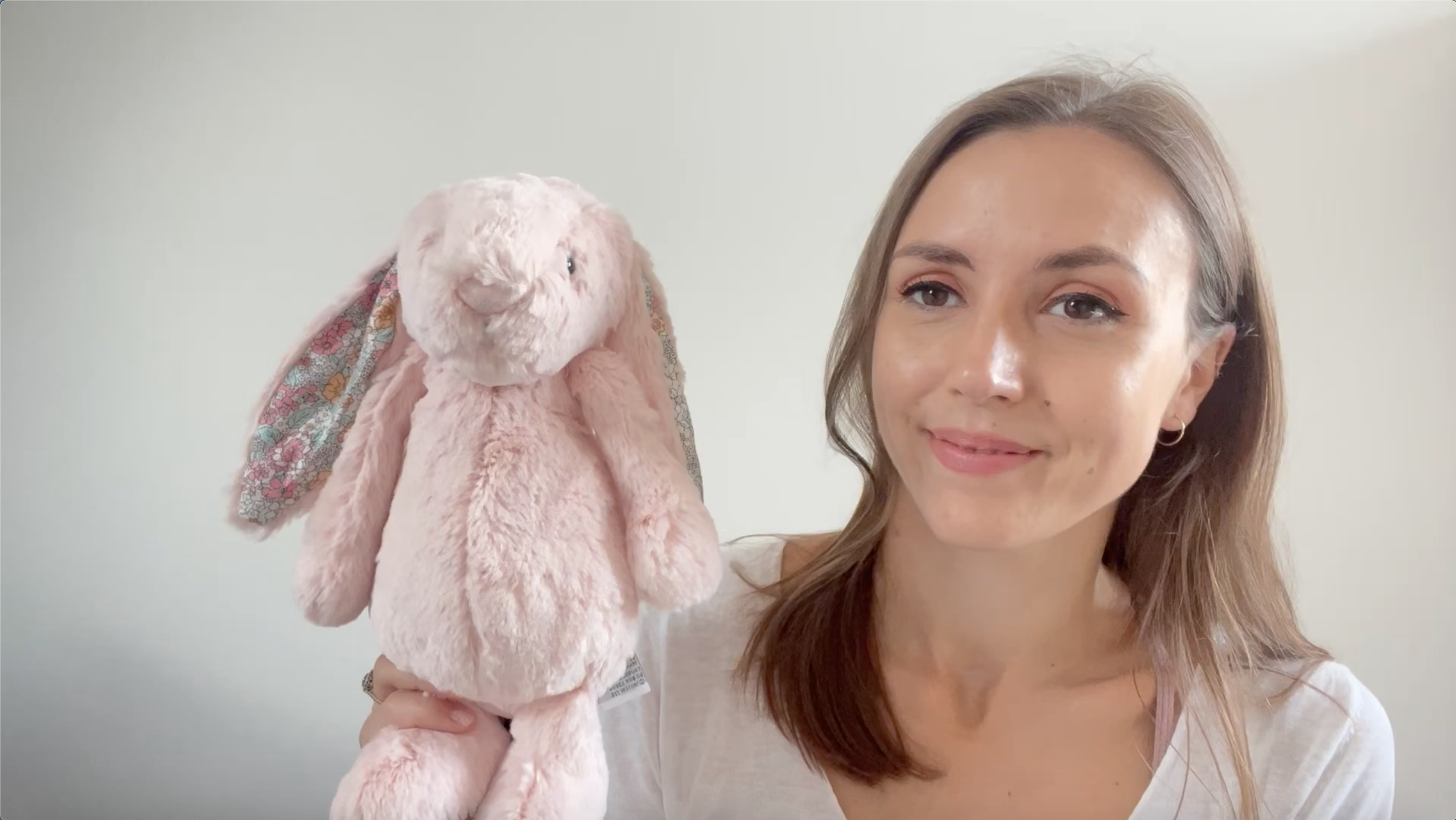 Watch Jellycat Blossom Blush Bunny Review on Amazon Live
